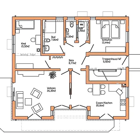 Apartment Gaisser Ii - Fewo-badhindelang